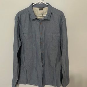 ASOS, long sleeve shirt , blue